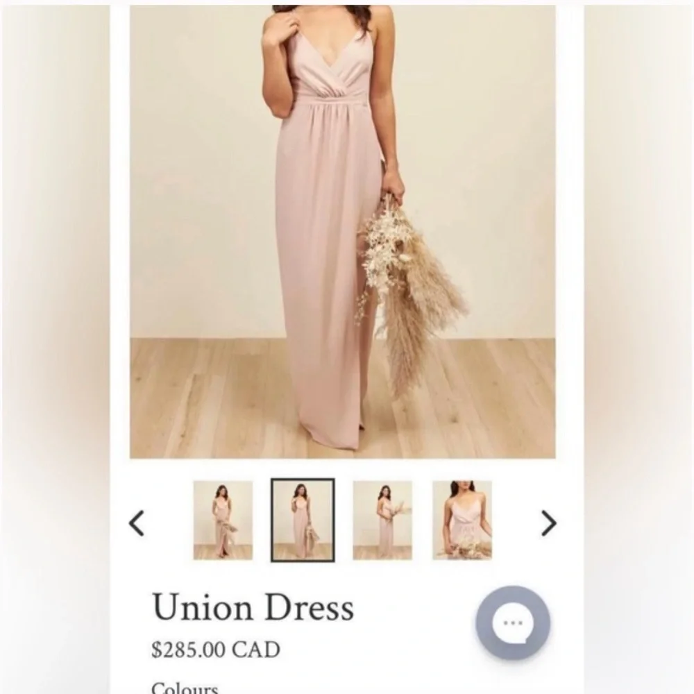 *BRAND NEW* *WITH ORIGINAL TAGS* Park & Fifth Bridesmaid Dress - Picture 2 of 10
